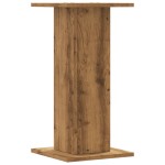 vidaXL Suporturi de plante, 2 buc., stejar artizanal, 30x30x60cm, lemn vidaXL Suporturi de plante, 2 buc., stejar artizanal, 30x30x60cm, lemn