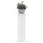 vidaXL Suporturi de plante, 2 buc., alb, 30x30x80 cm, lemn prelucrat vidaXL Suporturi de plante, 2 buc., alb, 30x30x80 cm, lemn prelucrat