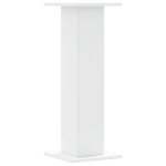 vidaXL Suporturi de plante, 2 buc., alb, 30x30x80 cm, lemn prelucrat vidaXL Suporturi de plante, 2 buc., alb, 30x30x80 cm, lemn prelucrat