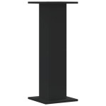 vidaXL Suporturi de plante, 2 buc., negru, 30x30x80 cm, lemn prelucrat vidaXL Suporturi de plante, 2 buc., negru, 30x30x80 cm, lemn prelucrat
