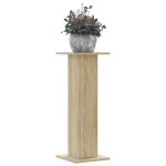 vidaXL Suporturi de plante 2 buc. sonoma 30x30x80 cm lemn prelucrat