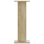 vidaXL Suporturi de plante 2 buc. sonoma 30x30x80 cm lemn prelucrat