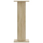 vidaXL Suporturi de plante 2 buc. sonoma 30x30x80 cm lemn prelucrat