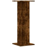 vidaXL Suporturi de plante 2 buc. stejar fumuriu 30x30x80 cm lemn vidaXL Suporturi de plante 2 buc. stejar fumuriu 30x30x80 cm lemn