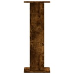 vidaXL Suporturi de plante 2 buc. stejar fumuriu 30x30x80 cm lemn vidaXL Suporturi de plante 2 buc. stejar fumuriu 30x30x80 cm lemn