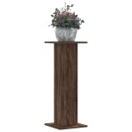 vidaXL Suporturi plante 2 buc. maro stejar 30x30x80 cm lemn prelucrat vidaXL Suporturi plante 2 buc. maro stejar 30x30x80 cm lemn prelucrat