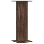 vidaXL Suporturi plante 2 buc. maro stejar 30x30x80 cm lemn prelucrat vidaXL Suporturi plante 2 buc. maro stejar 30x30x80 cm lemn prelucrat
