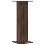 vidaXL Suporturi plante 2 buc. maro stejar 30x30x80 cm lemn prelucrat vidaXL Suporturi plante 2 buc. maro stejar 30x30x80 cm lemn prelucrat