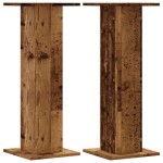vidaXL Suporturi de plante 2 buc. lemn vechi 30x30x80cm lemn prelucrat vidaXL Suporturi de plante 2 buc. lemn vechi 30x30x80cm lemn prelucrat