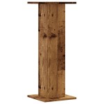 vidaXL Suporturi de plante 2 buc. lemn vechi 30x30x80cm lemn prelucrat vidaXL Suporturi de plante 2 buc. lemn vechi 30x30x80cm lemn prelucrat
