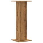 vidaXL Suporturi de plante, 2 buc., stejar artizanal, 30x30x80cm, lemn