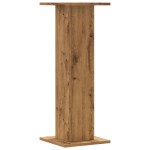 vidaXL Suporturi de plante, 2 buc., stejar artizanal, 30x30x80cm, lemn