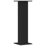 vidaXL Suporturi de plante, 2 buc., negru, 30x30x95 cm, lemn prelucrat vidaXL Suporturi de plante, 2 buc., negru, 30x30x95 cm, lemn prelucrat