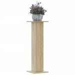 vidaXL Suporturi plante 2 buc. stejar sonoma 30x30x95cm lemn prelucrat vidaXL Suporturi plante 2 buc. stejar sonoma 30x30x95cm lemn prelucrat