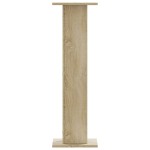 vidaXL Suporturi plante 2 buc. stejar sonoma 30x30x95cm lemn prelucrat vidaXL Suporturi plante 2 buc. stejar sonoma 30x30x95cm lemn prelucrat