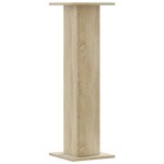 vidaXL Suporturi plante 2 buc. stejar sonoma 30x30x95cm lemn prelucrat vidaXL Suporturi plante 2 buc. stejar sonoma 30x30x95cm lemn prelucrat