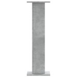 vidaXL Suport de plante, 2 buc., gri beton, 30x30x95 cm lemn prelucrat vidaXL Suport de plante, 2 buc., gri beton, 30x30x95 cm lemn prelucrat