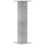 vidaXL Suport de plante, 2 buc., gri beton, 30x30x95 cm lemn prelucrat vidaXL Suport de plante, 2 buc., gri beton, 30x30x95 cm lemn prelucrat