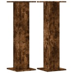 vidaXL Suporturi de plante 2 buc. stejar fumuriu 30x30x95 cm lemn vidaXL Suporturi de plante 2 buc. stejar fumuriu 30x30x95 cm lemn