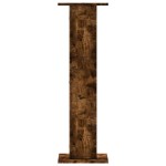 vidaXL Suporturi de plante 2 buc. stejar fumuriu 30x30x95 cm lemn vidaXL Suporturi de plante 2 buc. stejar fumuriu 30x30x95 cm lemn