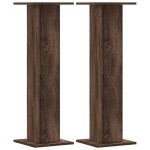 vidaXL Suporturi plante 2 buc. stejar maro 30x30x95 cm lemn prelucrat vidaXL Suporturi plante 2 buc. stejar maro 30x30x95 cm lemn prelucrat