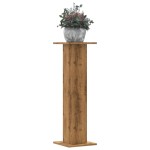 vidaXL Suporturi de plante, 2 buc., stejar artizanal, 30x30x95cm, lemn