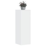 vidaXL Suporturi plante, 2 buc., alb, 33x33x100 cm, lemn prelucrat vidaXL Suporturi plante, 2 buc., alb, 33x33x100 cm, lemn prelucrat