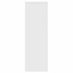 vidaXL Suporturi plante, 2 buc., alb, 33x33x100 cm, lemn prelucrat vidaXL Suporturi plante, 2 buc., alb, 33x33x100 cm, lemn prelucrat