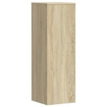 vidaXL Suporturi plante 2 buc stejar sonoma 33x33x100cm lemn prelucrat