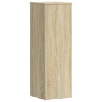 vidaXL Suporturi plante 2 buc stejar sonoma 33x33x100cm lemn prelucrat