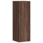 vidaXL Suporturi plante 2 buc. stejar maro 33x33x100 cm lemn prelucrat