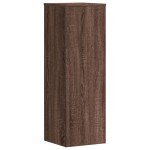 vidaXL Suporturi plante 2 buc. stejar maro 33x33x100 cm lemn prelucrat