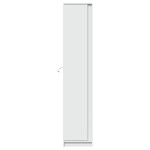 vidaXL Dulap înalt cu LED alb 41,5x32,5x200 cm lemn prelucrat vidaXL Dulap înalt cu LED alb 41,5x32,5x200 cm lemn prelucrat