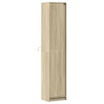 vidaXL Dulap înalt cu LED stejar sonoma 41,5x32,5x200cm lemn prelucrat vidaXL Dulap înalt cu LED stejar sonoma 41,5x32,5x200cm lemn prelucrat
