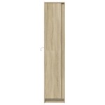 vidaXL Dulap înalt cu LED stejar sonoma 41,5x32,5x200cm lemn prelucrat vidaXL Dulap înalt cu LED stejar sonoma 41,5x32,5x200cm lemn prelucrat