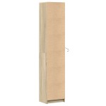 vidaXL Dulap înalt cu LED stejar sonoma 41,5x32,5x200cm lemn prelucrat vidaXL Dulap înalt cu LED stejar sonoma 41,5x32,5x200cm lemn prelucrat