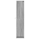 vidaXL Dulap înalt cu LED gri sonoma 41,5x32,5x200 cm lemn prelucrat vidaXL Dulap înalt cu LED gri sonoma 41,5x32,5x200 cm lemn prelucrat