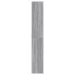 vidaXL Dulap înalt cu LED gri sonoma 41,5x32,5x200 cm lemn prelucrat vidaXL Dulap înalt cu LED gri sonoma 41,5x32,5x200 cm lemn prelucrat
