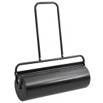 vidaXL Tăvălug gazon de grădină cleme de aerisire negru 63 L fier/oțel vidaXL Tăvălug gazon de grădină cleme de aerisire negru 63 L fier/oțel