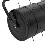 vidaXL Tăvălug gazon de grădină cleme de aerisire negru 63 L fier/oțel vidaXL Tăvălug gazon de grădină cleme de aerisire negru 63 L fier/oțel