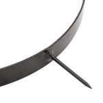 vidaXL Tăvălug gazon de grădină cleme de aerisire negru 63 L fier/oțel vidaXL Tăvălug gazon de grădină cleme de aerisire negru 63 L fier/oțel
