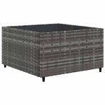 vidaXL Set mobilier de grădină cu perne, 8 piese, gri, poliratan vidaXL Set mobilier de grădină cu perne, 8 piese, gri, poliratan