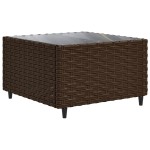 vidaXL Set mobilier de grădină cu perne, 8 piese, maro, poliratan vidaXL Set mobilier de grădină cu perne, 8 piese, maro, poliratan