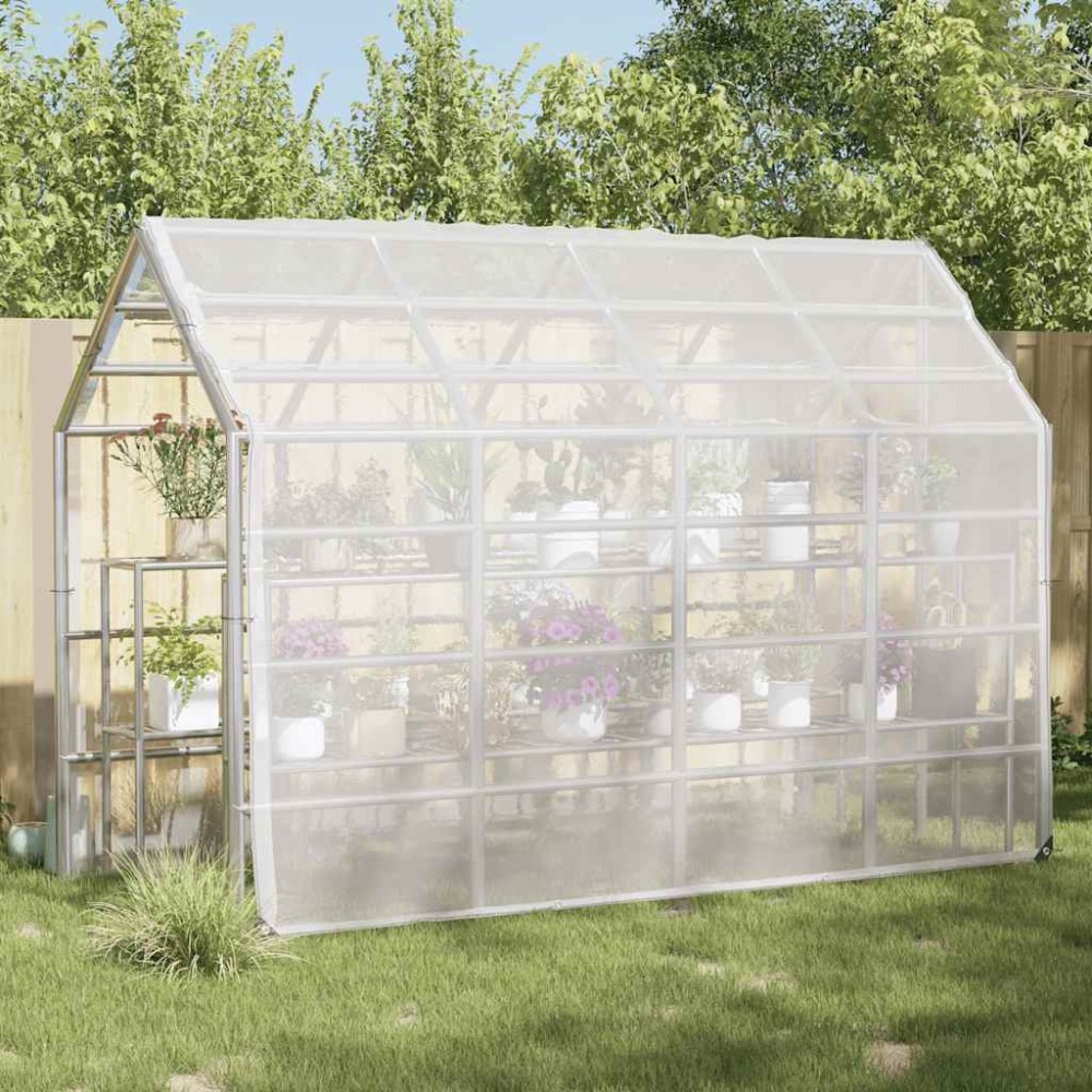 vidaXL Capac pentru plante cu ochiuri 3x6 m polietilenă