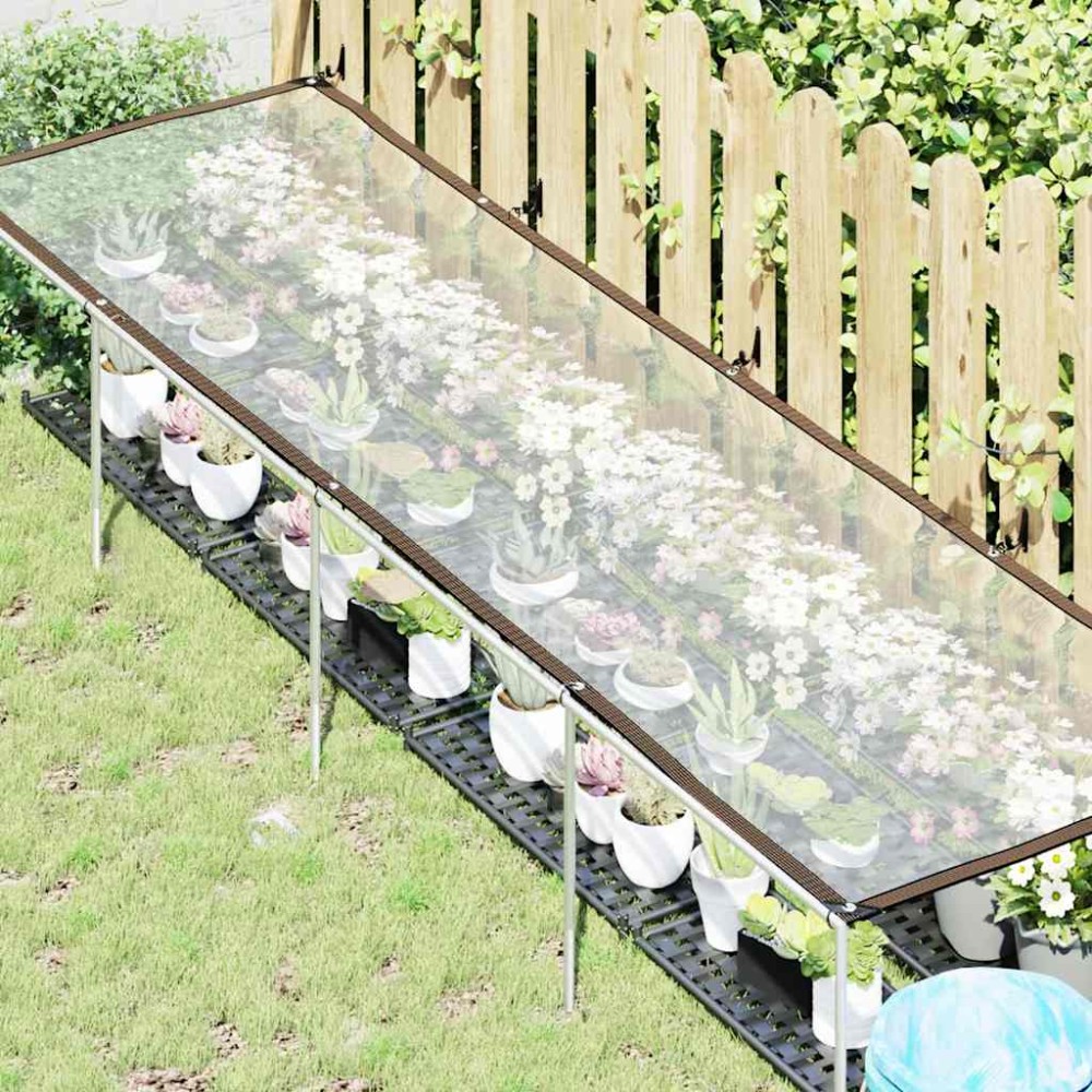 vidaXL Capac pentru plante cu ochiuri 1x4 m polietilenă