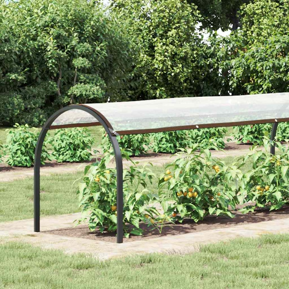 vidaXL Capac pentru plante cu ochiuri 1x8 m polietilenă
