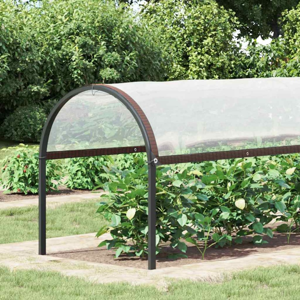 vidaXL Capac pentru plante cu ochiuri 2x10 m polietilenă