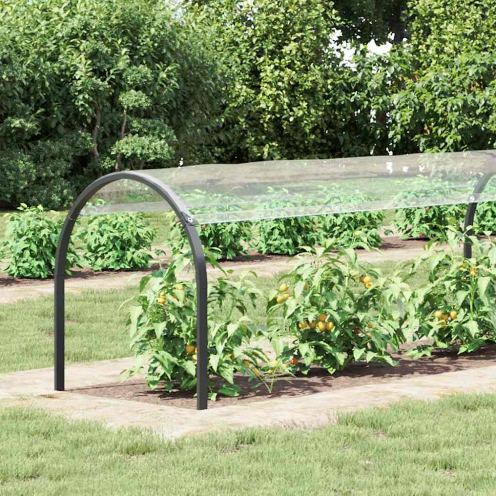 vidaXL Capac pentru plante cu ochiuri 1x8 m PVC