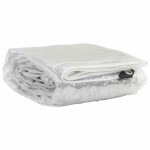 vidaXL Capac pentru plante cu ochiuri 1x8 m PVC vidaXL Capac pentru plante cu ochiuri 1x8 m PVC