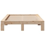 vidaXL Cadru de pat fără saltea, 120x190 cm, lemn masiv pin vidaXL Cadru de pat fără saltea, 120x190 cm, lemn masiv pin